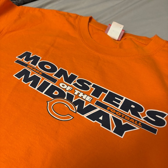 LARGE ORANGE OFFICIAL VINTAGE NFL SHIRT - Picture 2 of 5